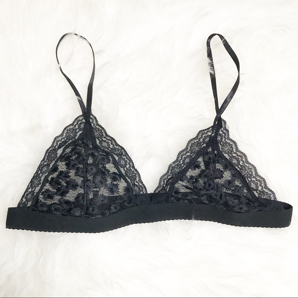 Black Lace Bralette